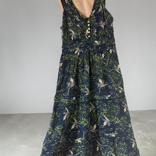 Sleeveless maxi dress